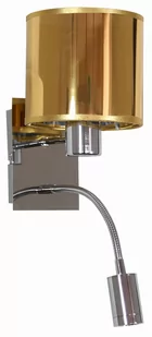 Candellux Kinkiet SYLWANA Chrom/złoty by 21-29287 - Lampy ścienne - miniaturka - grafika 1