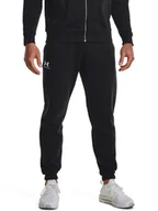 Spodnie sportowe męskie - Under Armour Spodnie dresowe UA Essential Fleece Jogger 1373882 Czarny Regular Fit - miniaturka - grafika 1