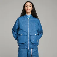 Kurtki męskie - Kurtka męska Puma X PALOMO LIGHTWEIGHT niebieska 53879778 - miniaturka - grafika 1