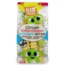 BIOMINKI (przekąski dla dzieci) CHRUPKI KUKURYDZIANO-GRYCZANE SPIRALE BEZGLUTENOWE BIO 60 g - BIOMINKI BP-5902488066125 - Przekąski dla dzieci - miniaturka - grafika 1