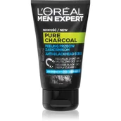 Pozostałe kosmetyki do pielęgnacji twarzy - Loreal Paris Paris Men Expert Pure Charcoal peeling do twarzy przeciw zaskórnikom 100ml - miniaturka - grafika 1