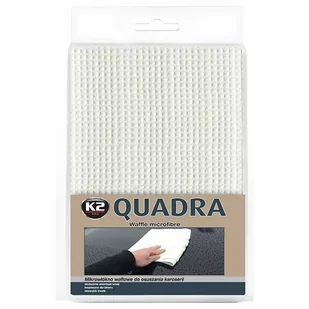 K2 QUADRA 40x60cm: Mikrowłókno waflowe do osuszania karoserii M436 - Akcesoria do mycia samochodu - miniaturka - grafika 1