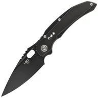 Noże - Nóż składany Bestech Exploit Black Stonewashed Titanium, Black Stonewashed S35VN by Todd Knife and Tool (BT2005C) - miniaturka - grafika 1