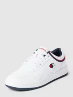 Sneakersy męskie - Sneakersy z detalem z logo - miniaturka - grafika 1