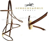 Ogłowia - Schockemohle Ogłowie z nachrapnikiem meksykańskim KANSAS - miniaturka - grafika 1