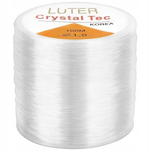 LUTER ELASTYCZNA BRANSOLETKA LINA 1 MM PRZEZROCZYSTA LUTER ELASTYCZNA