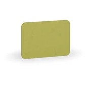 Inne meble biurowe - Parawan akustyczny na stół, tekstylny, 60 x 40 cm, zielony - miniaturka - grafika 1