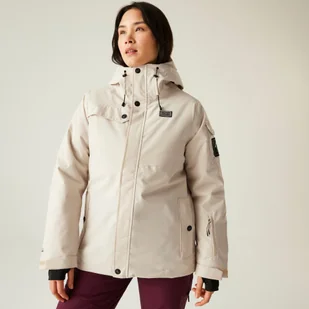 Dare 2b Kurtka narciarska damska z membraną Ski Life Beżowy, Rozmiar: 46 - Kurtki i kamizelki sportowe damskie - miniaturka - grafika 1