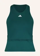 Bluzki damskie - Adidas Tank Top Tennis Climacool gruen - adidas - miniaturka - grafika 1