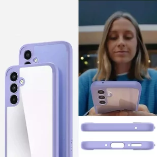 Etui na telefon Spigen Ultra Hybrid do Samsung Galaxy A54 5G Awesome Violet + Szkło - Etui i futerały do telefonów - miniaturka - grafika 5