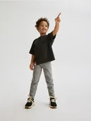 Spodenki dla niemowląt - Reserved - Legginsy z efektem sprania - jasnoszary - miniaturka - grafika 1