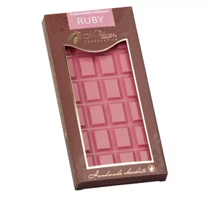 Czekolada różowa RUBY bez dodatków - Czekolada - miniaturka - grafika 1