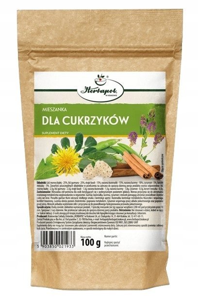 Mieszanka DLA CUKRZYKÓW 100g HERBAPOL