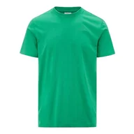 Koszulki męskie - Kappa Cafers Slim Tee Wygodna i stylowa koszulka techniczna Kolor Green Blarney i Green Freeze, rozmiar XS - miniaturka - grafika 1