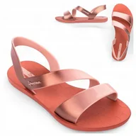 Sandały damskie - Ipanema 41 42 Eleganckie sandały damskie wsuwane lekkie letnie obuwie modne - miniaturka - grafika 1