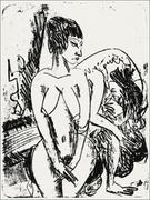 Plakaty - Two Women, Ernst Ludwig Kirchner - plakat 70x100 cm - miniaturka - grafika 1