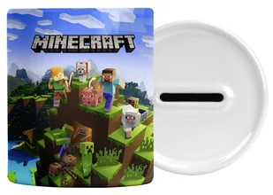SKARBONKA DLA DZIECI MINECRAFT Z IMIENIEM - Skarbonki - miniaturka - grafika 1