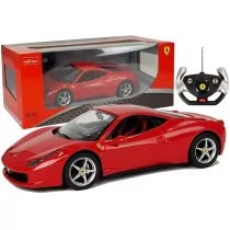 Auto R/C Ferrari Italia Rastar 1:14 czerwone Leantoys - Zabawki zdalnie sterowane - miniaturka - grafika 1