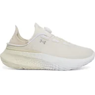 Sneakersy damskie - Sneakersy uniseks Under Armour UA Slipspeed Mega Fade - beżowe - miniaturka - grafika 1