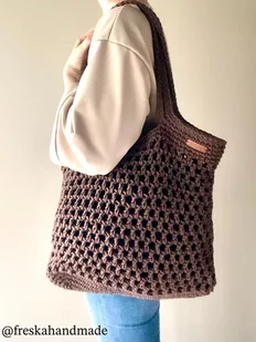 Marbella - szydełkowa torba handmade - Torebki damskie - miniaturka - grafika 1