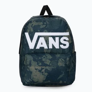 Plecak miejski Vans Old Skool Drop V 22 l dress blues/dark forest - Plecaki - miniaturka - grafika 1