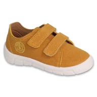 Buty dla dziewczynek - Befado obuwie dziecięce 909X001 żółte - miniaturka - grafika 1