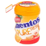 Gumy do żucia, lizaki, dropsy - Guma do żucia Mentos Pure Fresh Tropical 60 g (80967118) - miniaturka - grafika 1