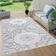 Dywany zewnętrzne - VidaXL Dywan na zewnątrz, jasnoszary, 120x180 cm, PP! 310449 VidaXL - miniaturka - grafika 1
