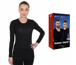 Koszulka do biegania na rower unisex Brubeck Base Layer - Koszulki sportowe damskie - miniaturka - grafika 1