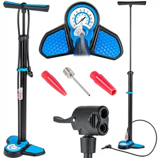 Pompka warsztatowa rowerowa podłogowa ręczna FALON TECH - Pompki rowerowe - miniaturka - grafika 1