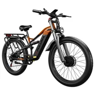Rowery elektryczne - PULUMA PE86 Pro Electric Bike 500W*2 Motor 48V 20Ah Battery 26 inch Tires 40km/h Max Speed 150km Range Hydraulic Brakes - miniaturka - grafika 1