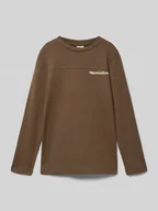 Koszulki dla chłopców - Bluzka z długim rękawem o kroju regular fit z mieszanki dżerseju i bawełny - miniaturka - grafika 1