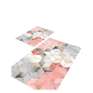 Dywaniki łazienkowe - Dywaniki łazienkowe zestaw 2 szt. Optic4 – Mila Home - miniaturka - grafika 1