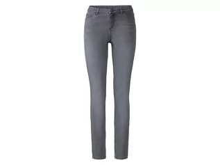 Spodnie damskie - ESMARA ESMARA Jeansy damskie slim fit (48, Szary) 4055334287951 - grafika 1