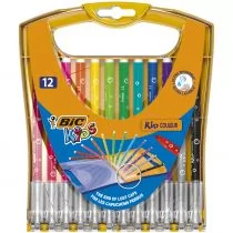 BIC Flamastry Kid Couleur 12 kolorów - Przybory szkolne - miniaturka - grafika 2