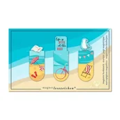 Zakładki do książek - Zakładki magnetyczne - Na plaży - Cass film - miniaturka - grafika 1