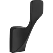 Wieszaki łazienkowe - Mexen Rino haczyk na ręcznik, czarny - miniaturka - grafika 1