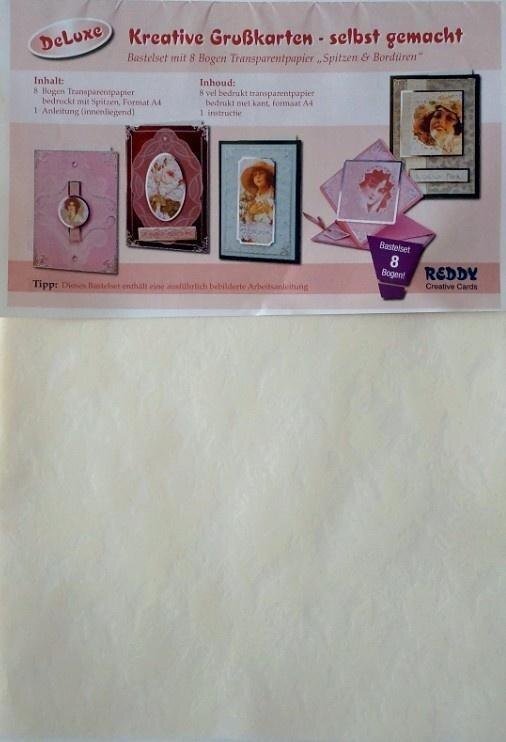 International Paper Papier A4/8 arkuszy Koronka