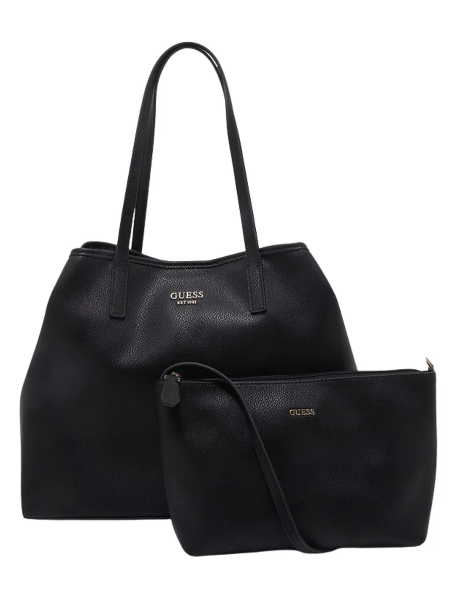 TOREBKA DAMSKA GUESS HWVG69 95240 CZARNA 2w1 DUŻA POJEMNA EKO SKÓRA