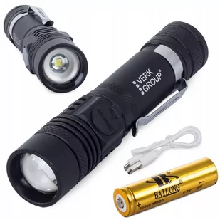 BAILONG Latarka Taktyczna Led Cree Zoom XM-L T6 - Latarki - miniaturka - grafika 4