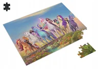 Puzzle - Puzzle JEDNOROŻCE KONIE BAJKA PREZENT A3 252 el z Nadrukiem + IMIĘ Pudełko - miniaturka - grafika 1