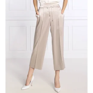 Marc Cain Spodnie | Straight fit - Spodnie damskie - miniaturka - grafika 1