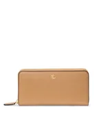 Portfele - LAUREN RALPH LAUREN Portfel damski 432876730013 Brązowy - miniaturka - grafika 1