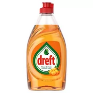 Płyny do naczyń - Dreft Orange Płyn do Naczyń 383 ml - miniaturka - grafika 1