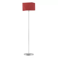 Lampy stojące - Lampa podłogowa LYSNE Fidżi, 60 W, E27, czerwona/stalowa, 160x45 cm - miniaturka - grafika 1