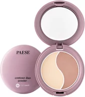 Bronzery i konturowanie twarzy - Paese PAESE - Nanorevit - Contour Duo Powder - Puder do konturowania twarzy - 200 - miniaturka - grafika 1