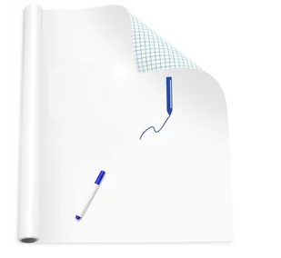 TABLICA SAMOPRZYLEPNA SUCHOŚCIERALNA 200x45 MAZAK - Tablice dla dzieci - miniaturka - grafika 1