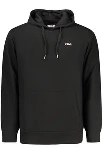 CZARNA BLUZA MĘSKA FILA Z ROZPINANYM NA ZAMEK - Bluzy męskie - miniaturka - grafika 1