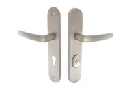 Klamki - Klamka drzwiowa FOX 72 wkładka A/V chrom sat. - miniaturka - grafika 1