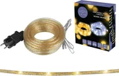 Oświetlenie świąteczne - Oświetlenie świąteczne oświetlenie sznurkowe Moon In The Room 100 LED sznur z brokatowymi złotymi lampkami Ciepła biel - miniaturka - grafika 1